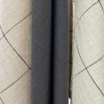 Lot de 3 torchons blanc et gris 50x70cm