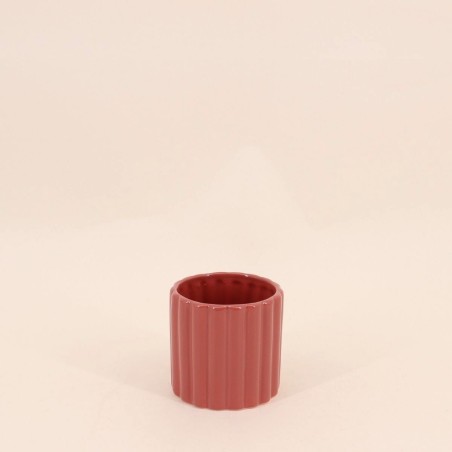 Set de 3 photophores en céramique