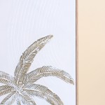 Toile décorative palmier 50x70cm