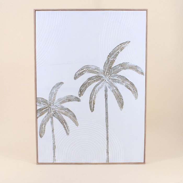 Toile décorative palmier 50x70cm