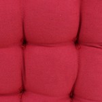 Galette de chaise rouge 40x40cm