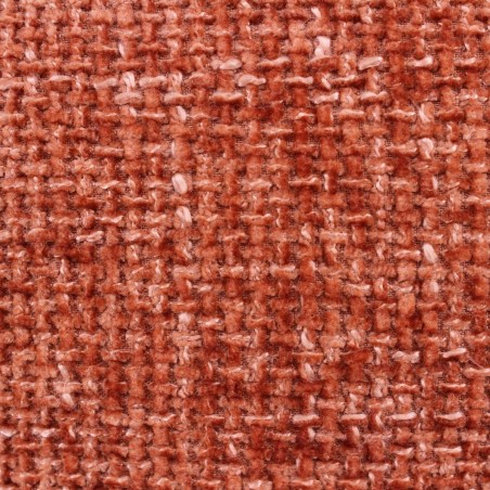 Coussin chiné velours orange 45x45cm | Hashtag Déco