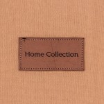 Pochette ordinateur tissu camel 39x28cm | Hashtag Déco
