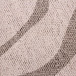 Tapis zébré beige marron coton 60x90 | Hashtag Déco