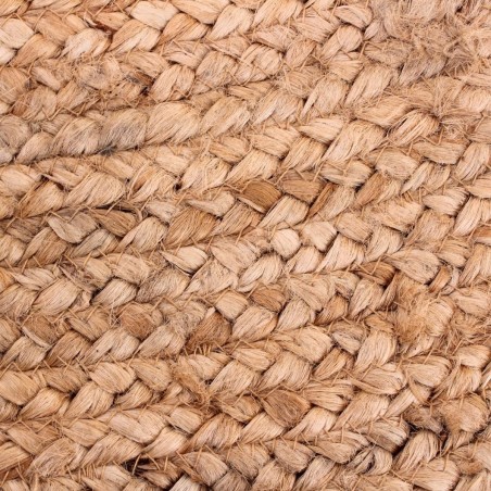 Tapis rond en jute naturel 120cm | Hashtag Déco