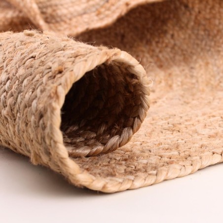 Tapis rond en jute naturel 120cm | Hashtag Déco