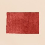 Tapis rouge marsala en laine 100x150cm | Hashtag Déco