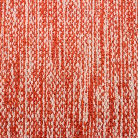 Tapis en coton beige à franges 60x90cm | Hashtag Déco