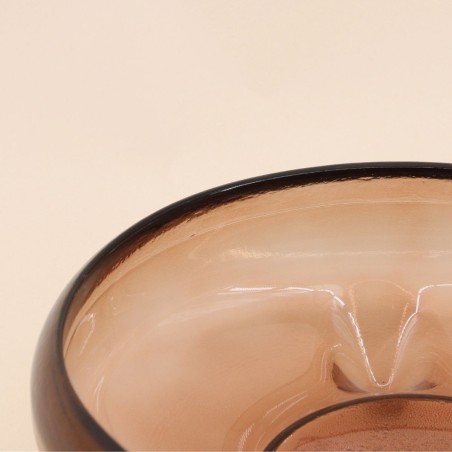 Vide poche en verre recyclé transparent 25cm | Hashtag Déco