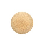 Tapis rond en jute naturel 120cm | Hashtag Déco