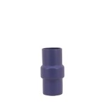 Vase tube rond 20cm en verre transparent | Hashtag Déco