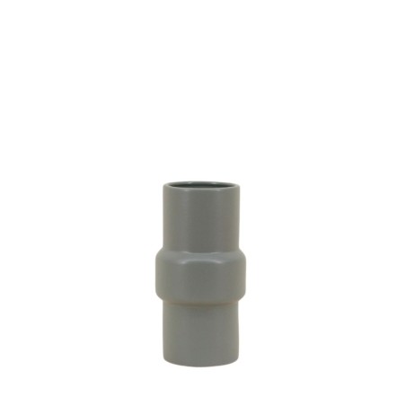 Vase tube rond 20cm en verre transparent | Hashtag Déco
