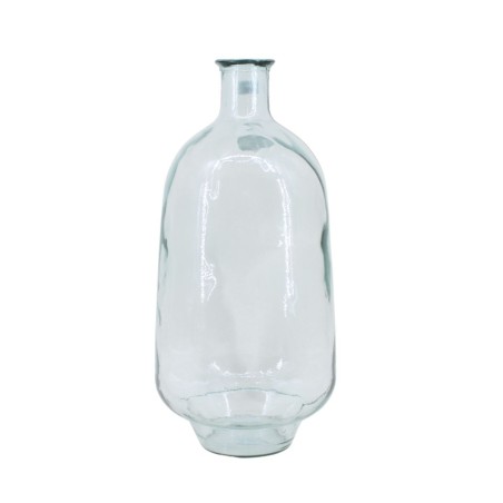 Vase dame jeanne verre recyclé 60cm vert | Hashtag Déco