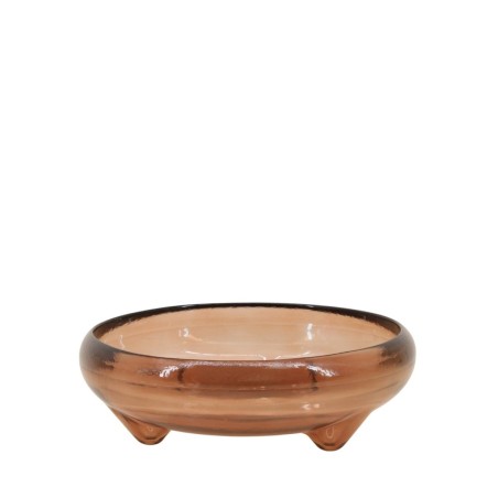 Vide poche en verre recyclé transparent 25cm | Hashtag Déco
