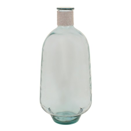Vase dame jeanne verre recyclé naturel | Hashtag Déco