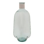 Vase dame jeanne verre recyclé naturel | Hashtag Déco