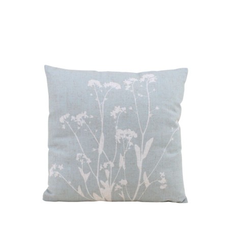 Coussin en lin nature vert 40x40 cm | Hashtag Déco