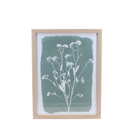 Cadre nature verte en bois 33x43cm | Hashtag Déco