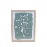 Cadre nature verte en bois 33x43cm | Hashtag Déco