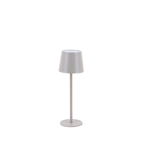 Lampe USB en métal 27cm - Noir, blanc, taupe