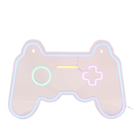 Néon console multicolore 27x41cm