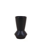 Vase géométrique bleu dolomite 20cm | Hashtag Déco