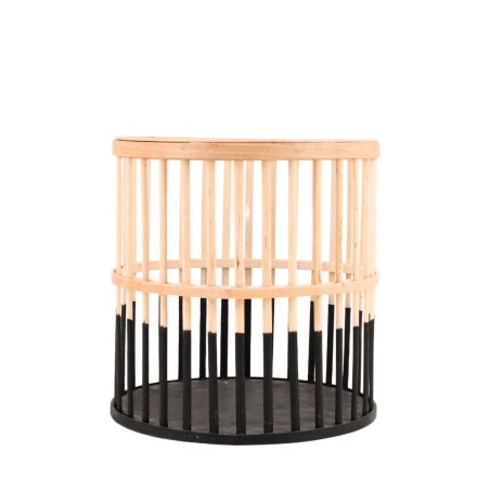 Lanterne ronde en bambou naturel 25cm | Hashtag Déco