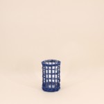 Set de 2 photophores rotin coloré 15cm | Hashtag Déco