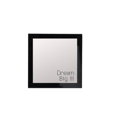 Miroir carré dream big bois blanc 20x20cm | Hashtag Déco