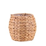Cache-pot jonc de mer naturel 17x15,5cm | Hashtag Déco