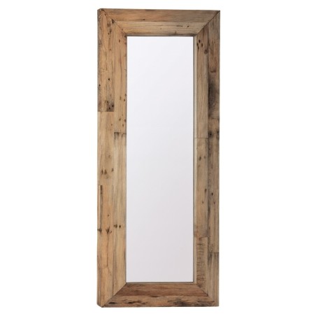 Miroir mural noir épais 170x70cm en métal | Hashtag Déco