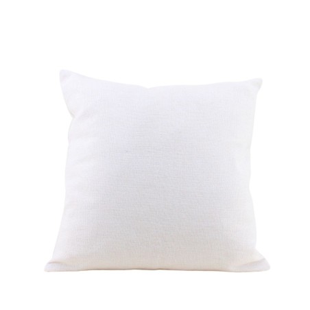 Coussin extérieur beige en tissu 50x50cm | Hashtag Déco