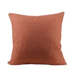 Coussin extérieur marron en tissu 60x60cm | Hashtag Déco