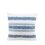 Coussin extérieur rayé en tissu 40x40 cm | Hashtag Déco