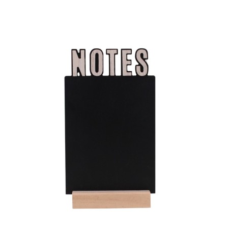 Memoboard en ardoise noire 39x22cm chic et pratique | Hashtag Dé
