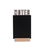 Memoboard en ardoise noire 39x22cm chic et pratique | Hashtag Dé
