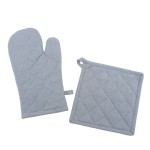 Set gant + manique 100% coton