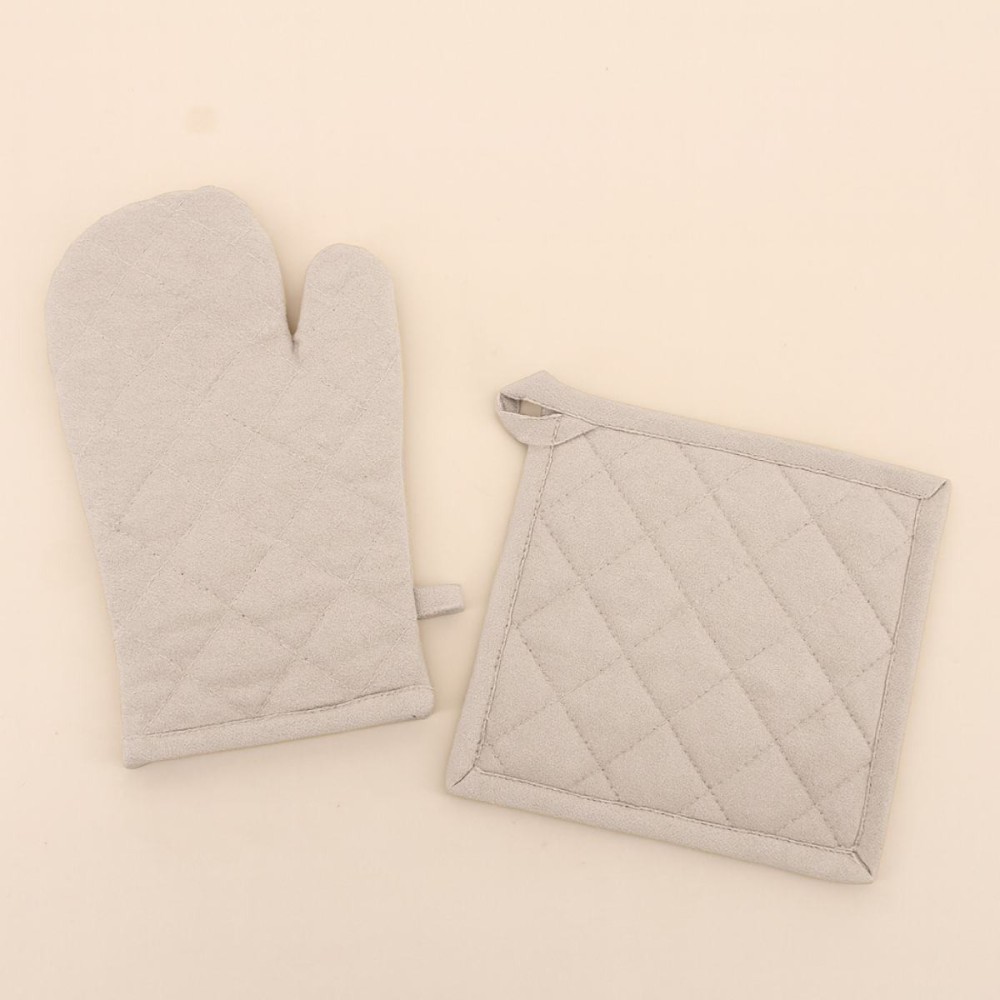 Set gant + manique 100% coton