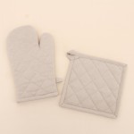 Set gant + manique 100% coton