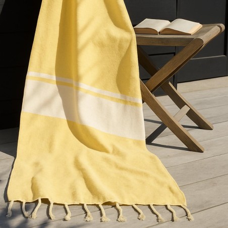 Fouta à franges 90x180cm