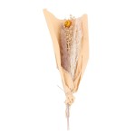 Bouquet de fleurs séchées beige 45cm | Hashtag Déco