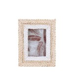 Cadre photo corde de maïs naturel 25x20cm | Hashtag Déco