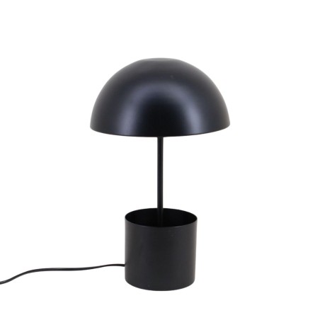 Lampe champignon métal noir 37cm | Hashtag Déco