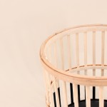 Lanterne ronde en bambou naturel 25cm | Hashtag Déco