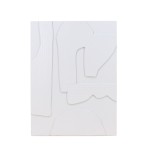 Cadre déco blanc 30x40cm formes géométriques | Hashtag Déco