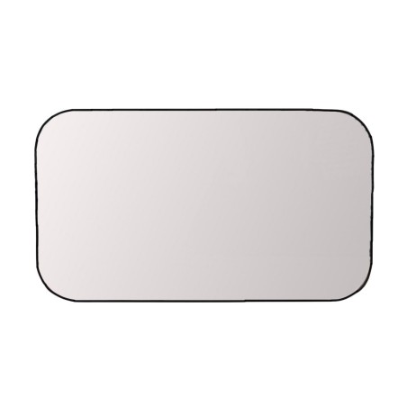 Miroir angles arrondis bois clair 70x40cm | Hashtag Déco