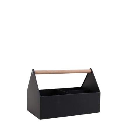 Panier en métal noir 25x14cm pour intérieur tendance | Hashtag Déco