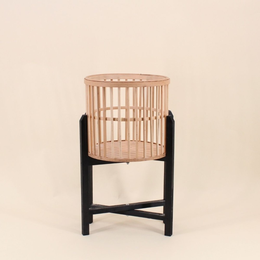 Cache-pot en bambou naturel 48cm | Hashtag Déco
