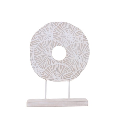 Objet déco en bois naturel à poser 34x24cm | Hashtag Déco