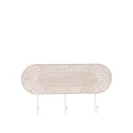 Porte manteau bois et métal blanc | Hashtag Déco